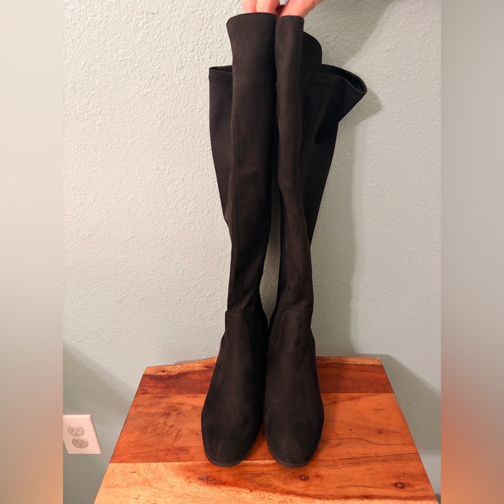 Women's Black Over-the-Knee Boots